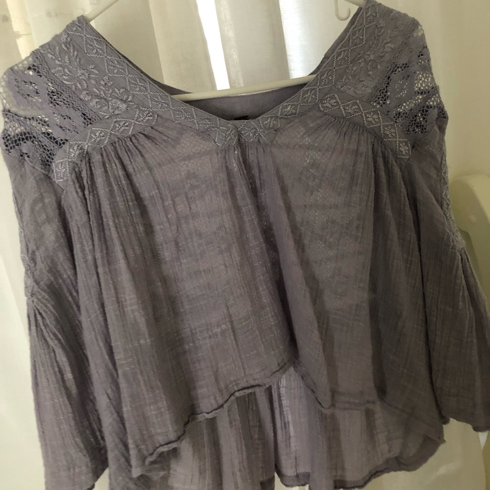 Purple float shirt